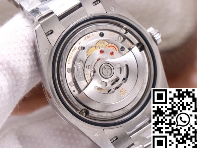 M228349RBR-0001 Diamond Rolex EW Factory Day-Date Silver Dial 0308